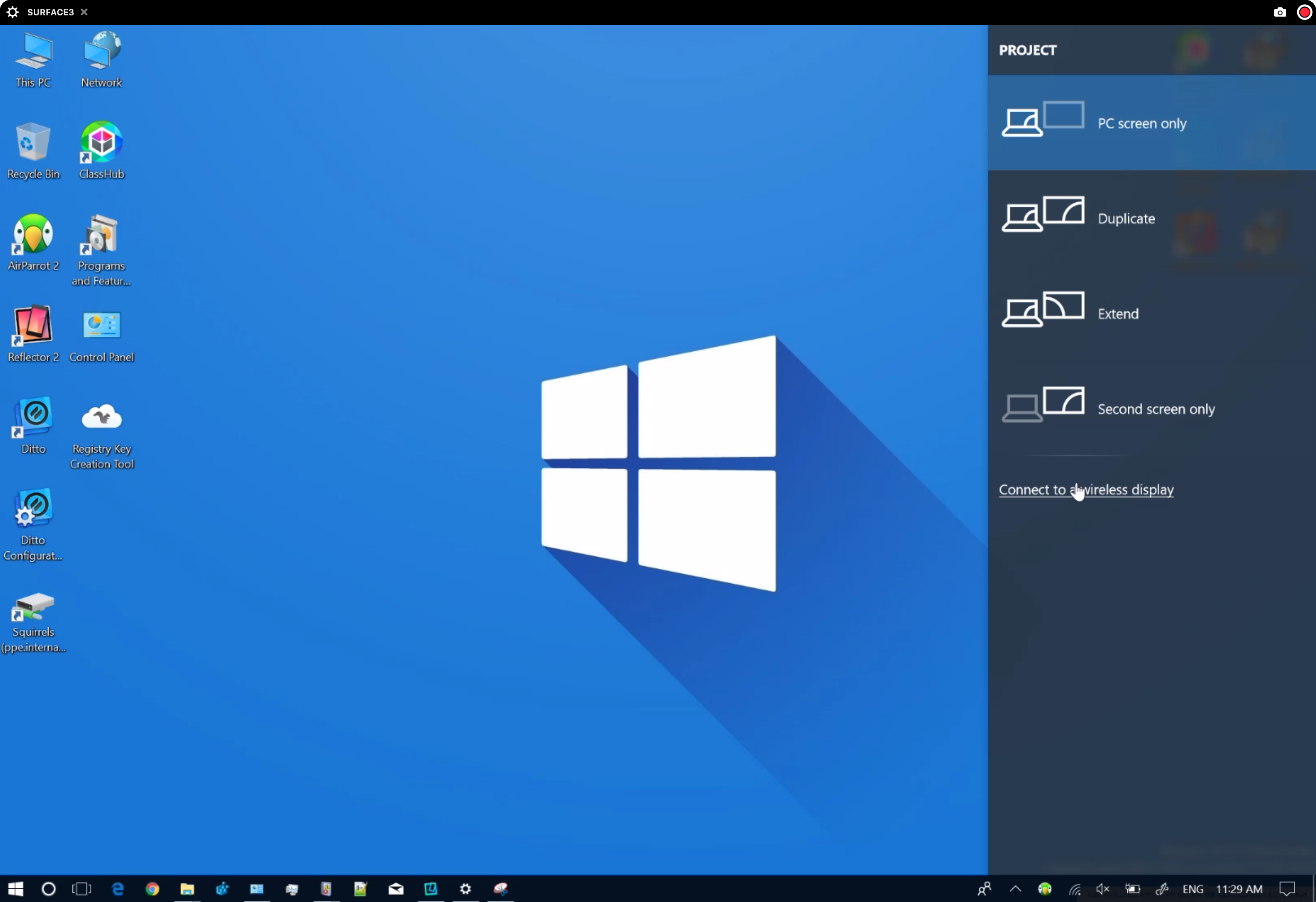 screen mirroring download for windows 10